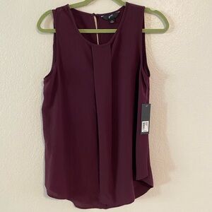 GNW Sleeveless Plum Blouse